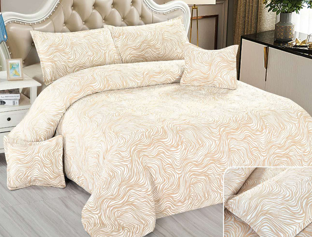 Евро макси набор постельного белья 200*230 из Муслина №600-17 Черешенка™