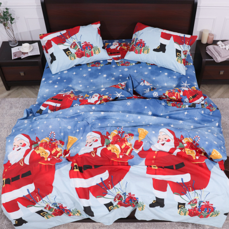 Семейный набор хлопкового постельного белья из Бязи "Gold" №153470 Черешенка™