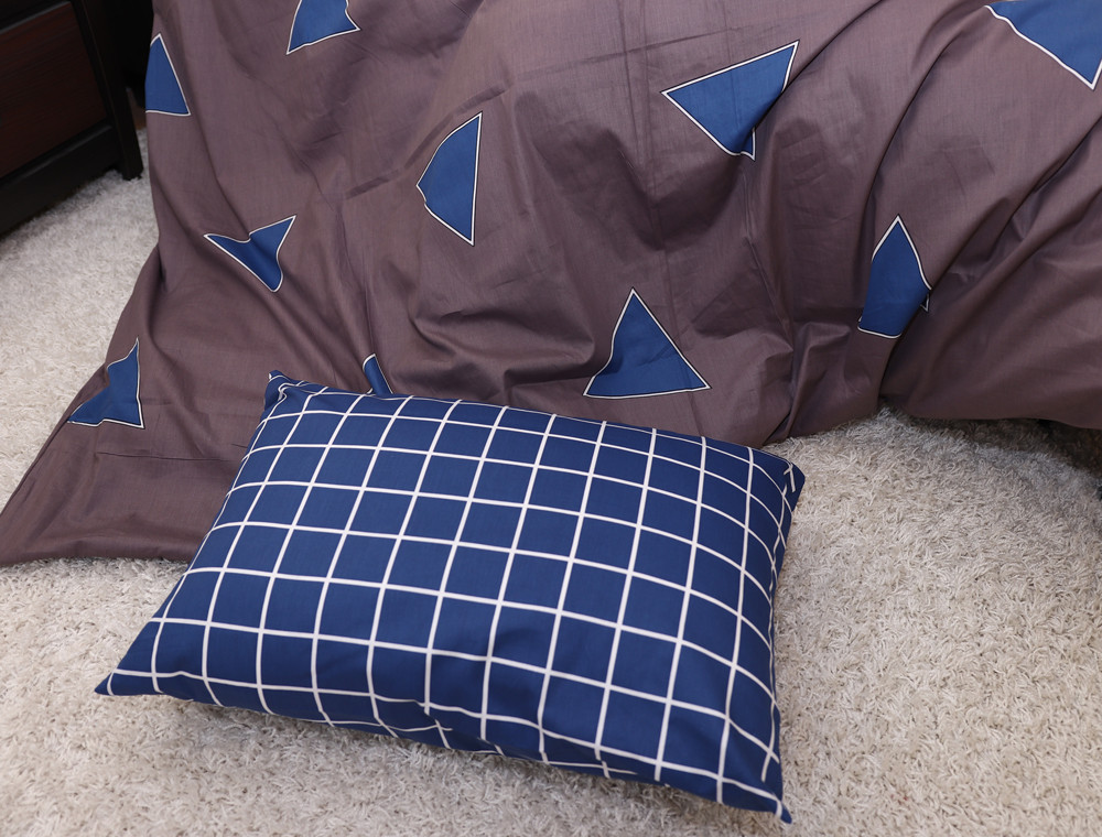 Двоспальний набір постільної білизни 180*220 із Сатину №433AB Черешенка™