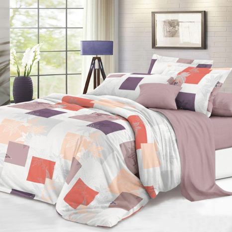 Ткань для постельного белья Сатин TK-46 (A+B) - (60м+60м)