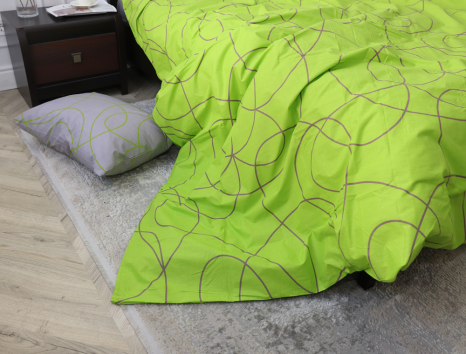 Полуторный набор постельного белья 150*220 из Бязи "Gold" №154149AB Черешенка™