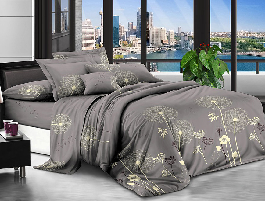 Двуспальный набор постельного белья 180*220 из поликотона №209468 Черешенка™