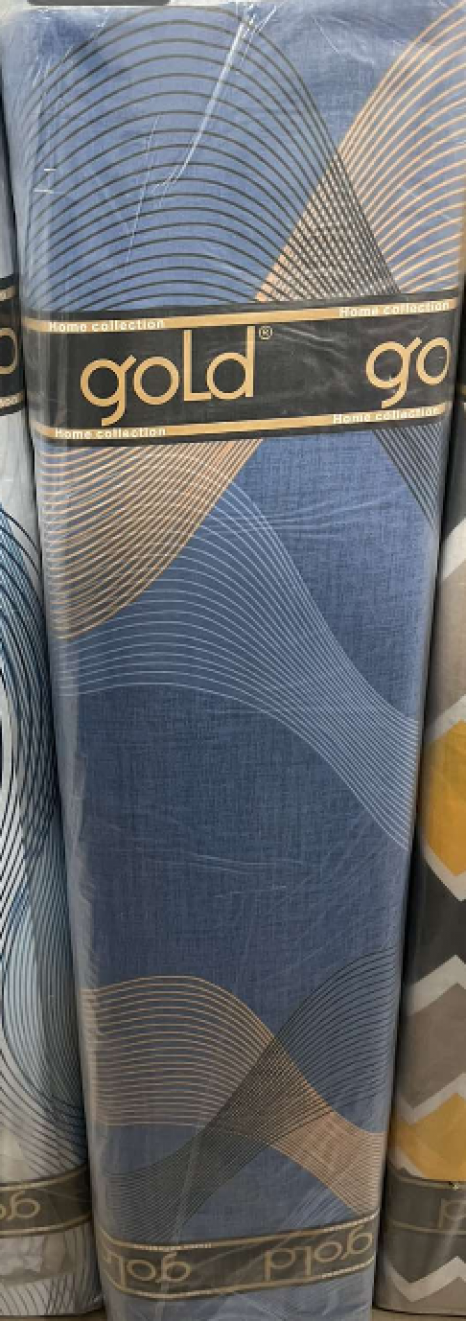 Тканина для постільної білизни Бязь "Gold" Lux GL3540blue