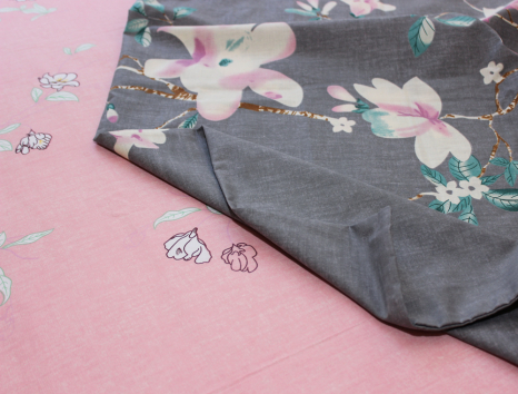 Сімейний набір постільної білизни із Бязі "Gold" №154159AB Черешенка™