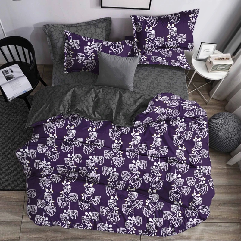 Ткань для постельного белья Бязь "Gold" Lux GL1539violet