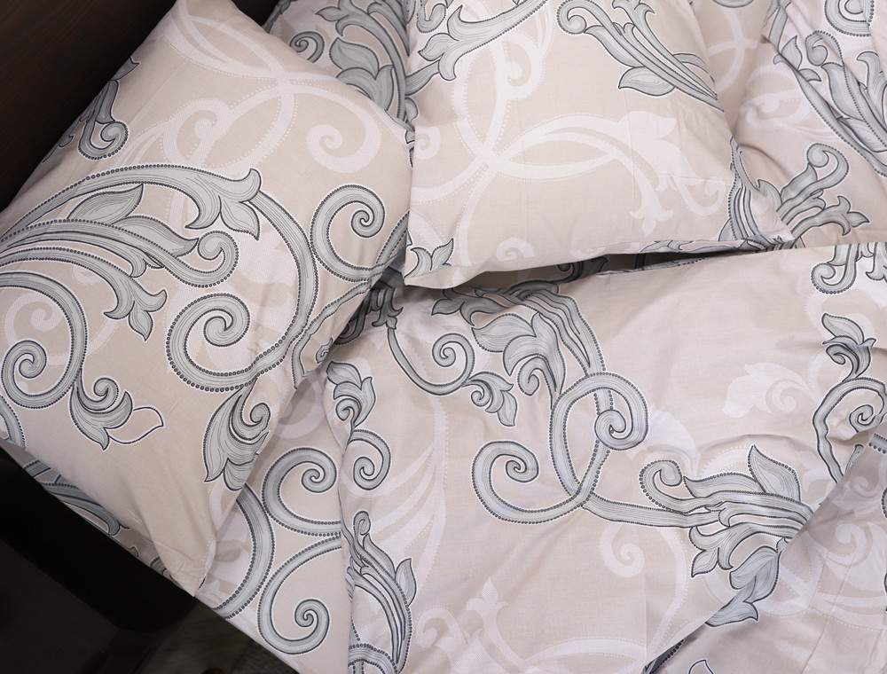 Двоспальний набір постільної білизни 180*220 із Бязі "Gold" №157135 Черешенка™