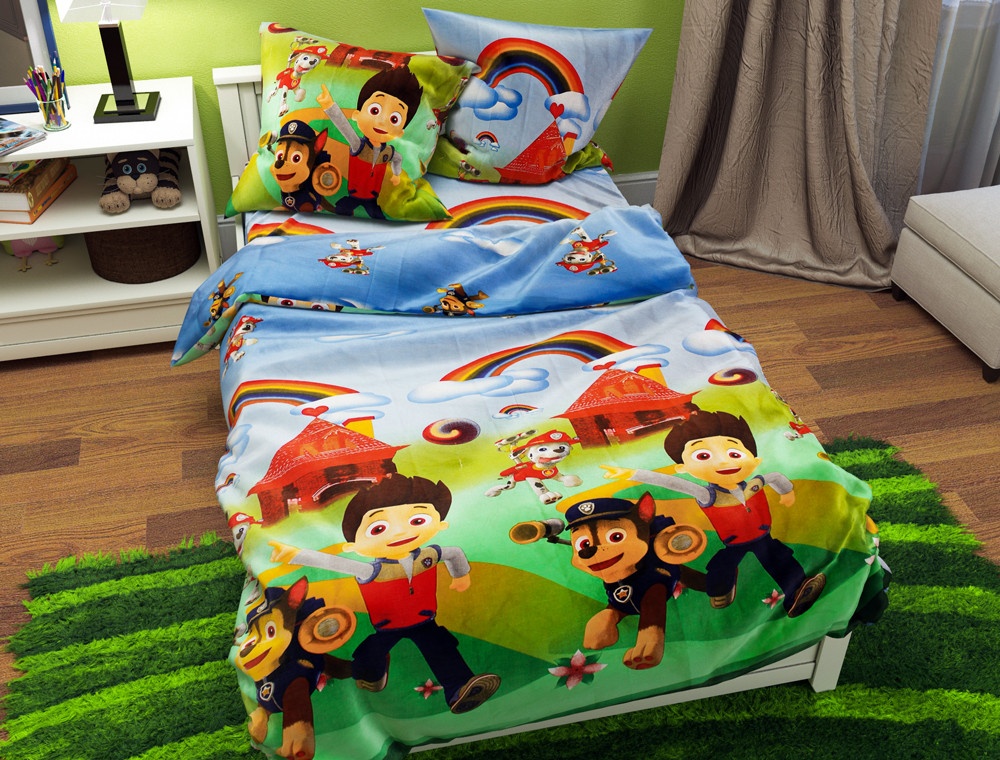 Дитячий комплект з Бязі "Gold" №16192 Черешенка™