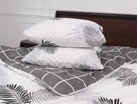 Семейный набор хлопкового постельного белья из Бязи "Gold" №152603АВ Черешенка™