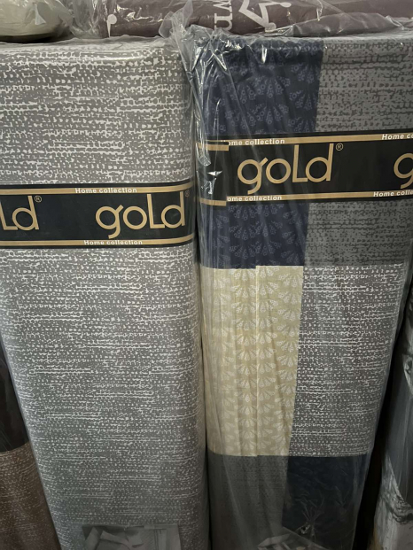 Тканина для постільної білизни Бязь "Gold" Lux GL3629blue