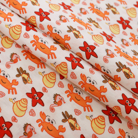 Ткань для постельного белья Фланель (байка) детcкая FLB1002