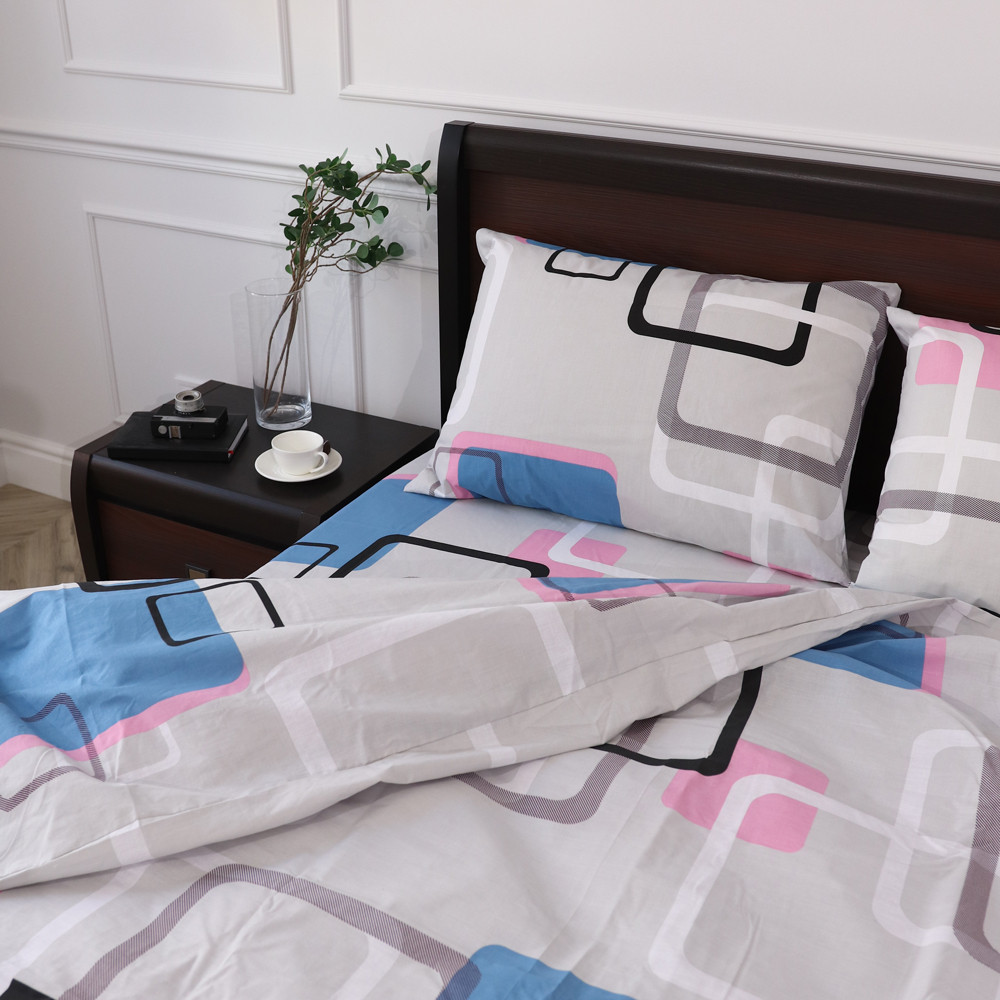 Семейный набор хлопкового постельного белья из Бязи "Gold" №151093 Черешенка™