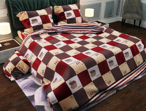 Тканина для постільної білизни Бязь "Gold" Lux GL478