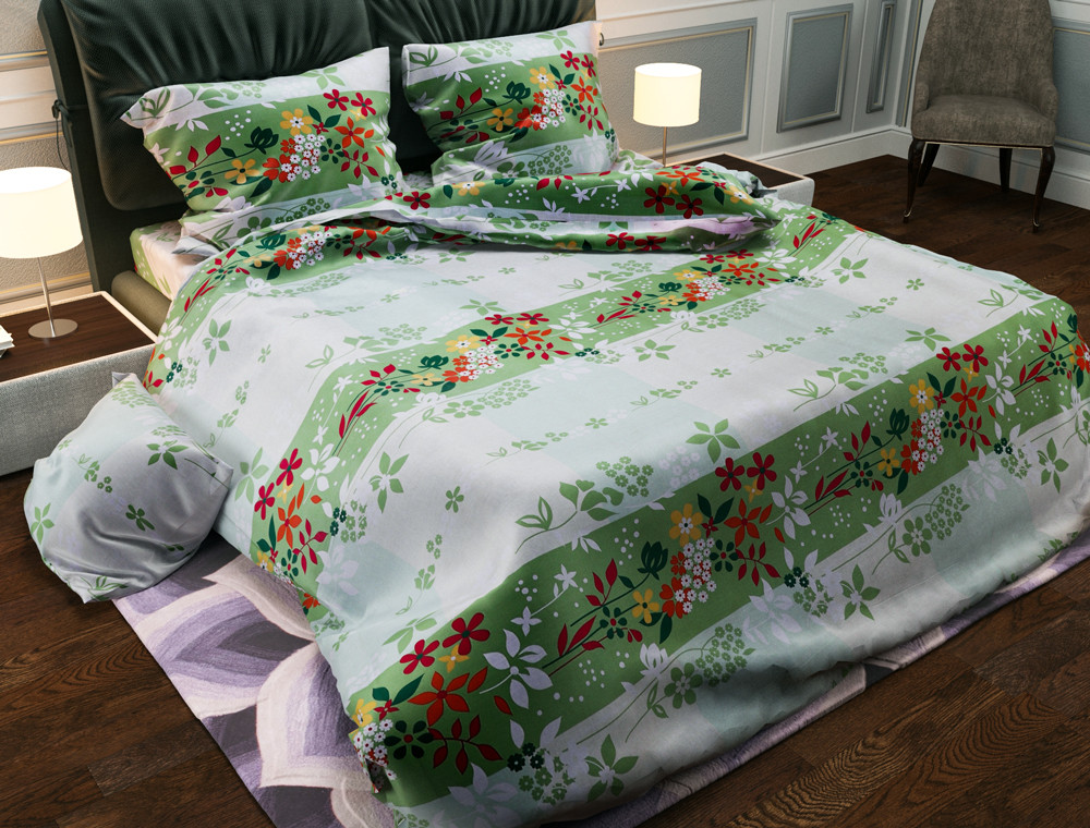 Ткань для постельного белья Бязь "Gold" Lux "Украиночка" GL2897R