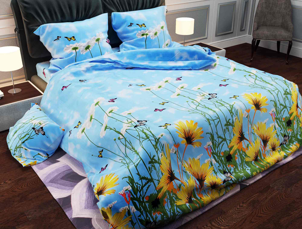 Ткань для постельного белья Бязь "Gold" Lux GL573