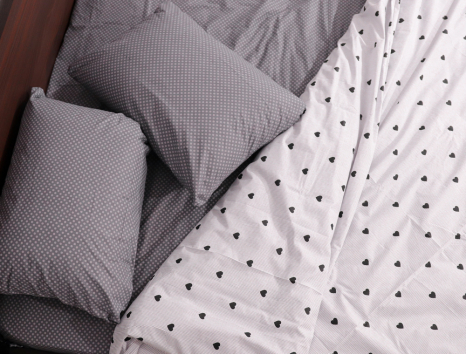 Двоспальний набір постільної білизни 180*220 із Бязі "Gold" №155099AB Черешенка™