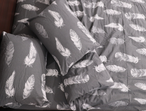 Двуспальный набор постельного белья 180*220 из Фланели №954682 Черешенка™