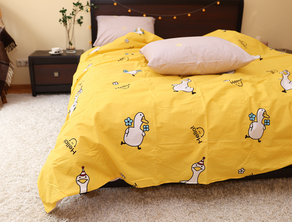 Євро-максі набір постільної білизни 200*220 із Бязі "Gold" №151568AB Черешенка™