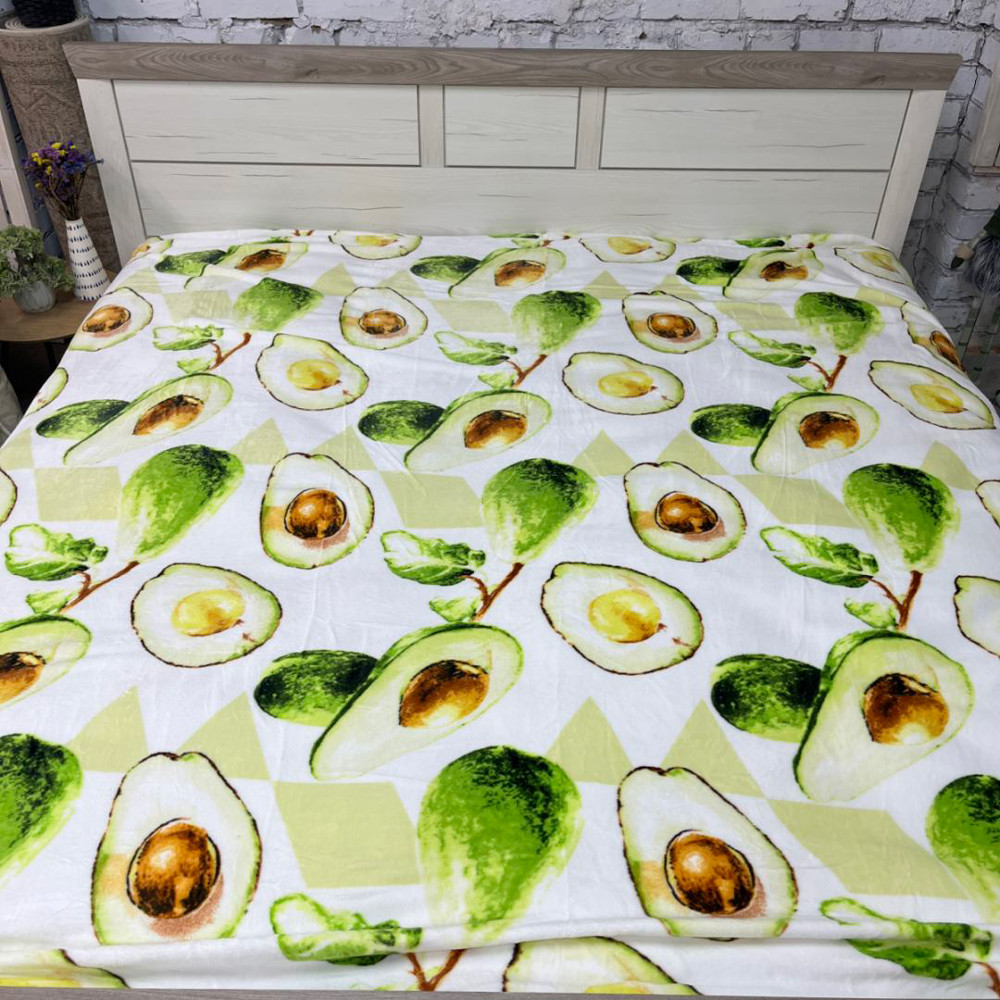 Полуторний флісовий плед №33118