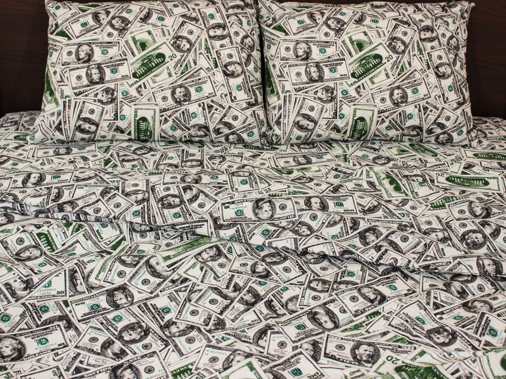 Двуспальный набор постельного белья 180*220 из Бязи "Gold" №157009 Черешенка™