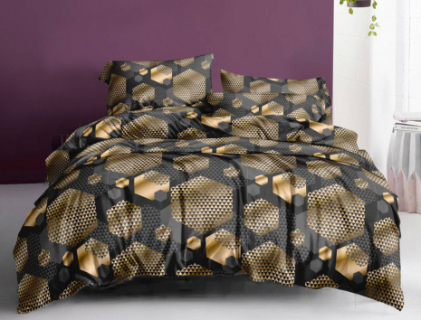 Євро набір постільної білизни 200*220 із полікотону №203124 Черешенька™