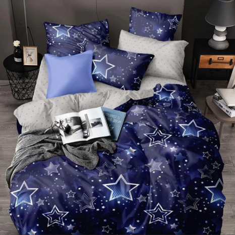 Сімейний набір постільної білизни із Сатину №009AB Черешенка™