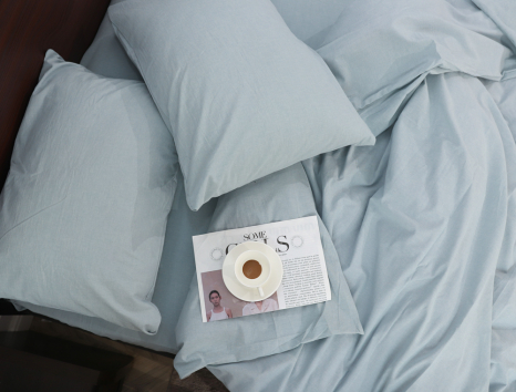 Евро макси набор постельного белья 200*220 из Вареного Хлопка №87114 Черешенка™