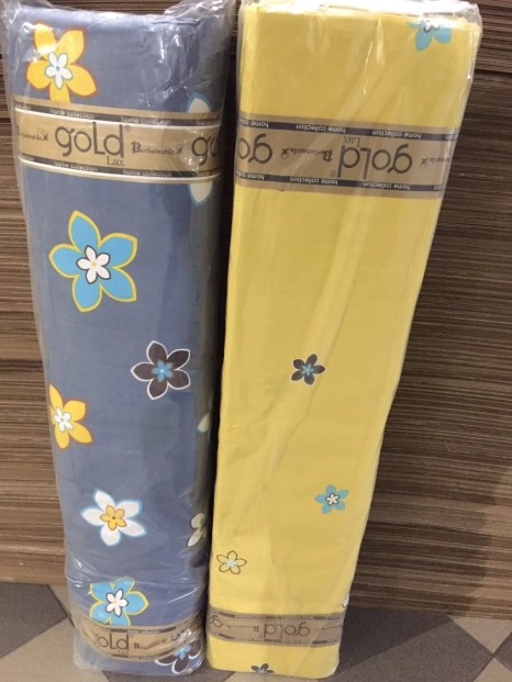 Ткань для постельного белья Бязь "Gold" Lux "Цветная романтика" GL1367 (A+B) - (50м+50м)