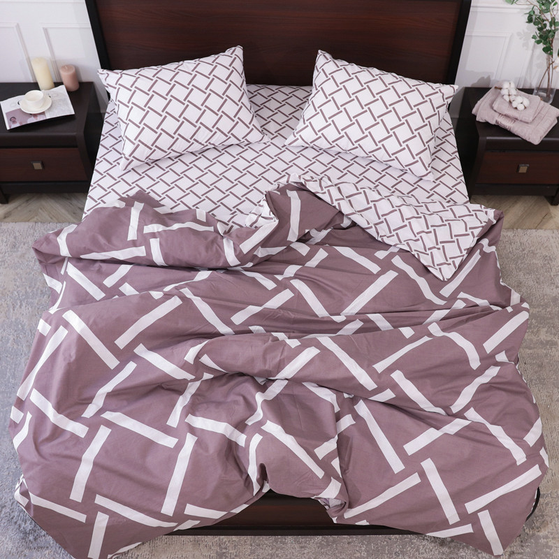 Двуспальный набор постельного белья 180*220 из Бязи "Gold" №158161AB Черешенка™