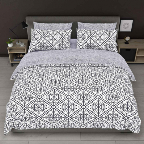 Тканина для постільної білизни Бязь "Gold" Lux GL8136 (A+B) - (50м+50м)