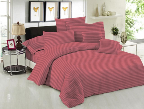 Тканина для постільної білизни Бязь "Gold" Lux однотонна GLST-RED (50м)