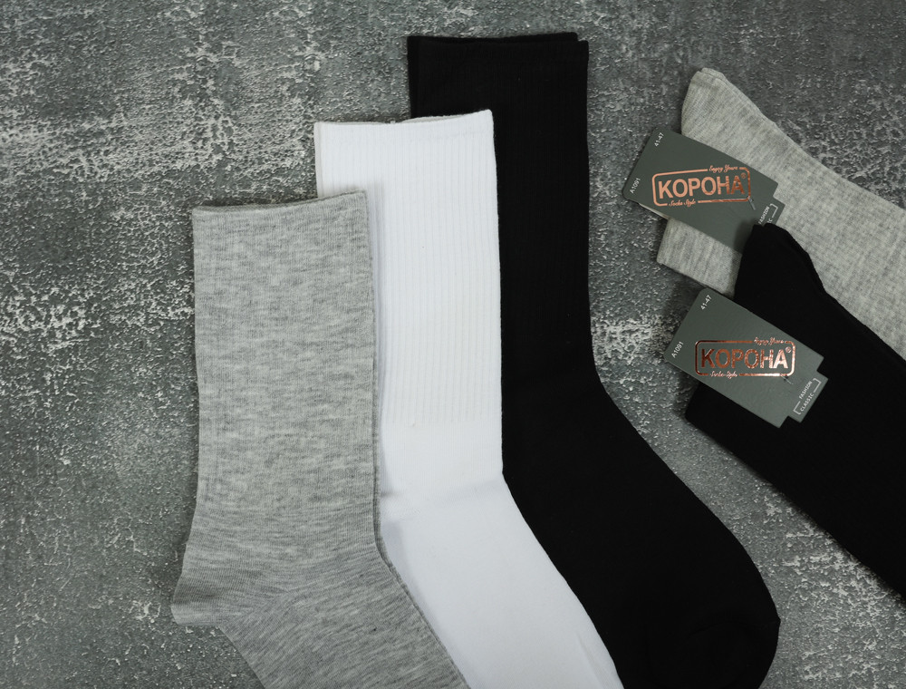Чоловічі шкарпетки Корона (41-47) №A1091-1