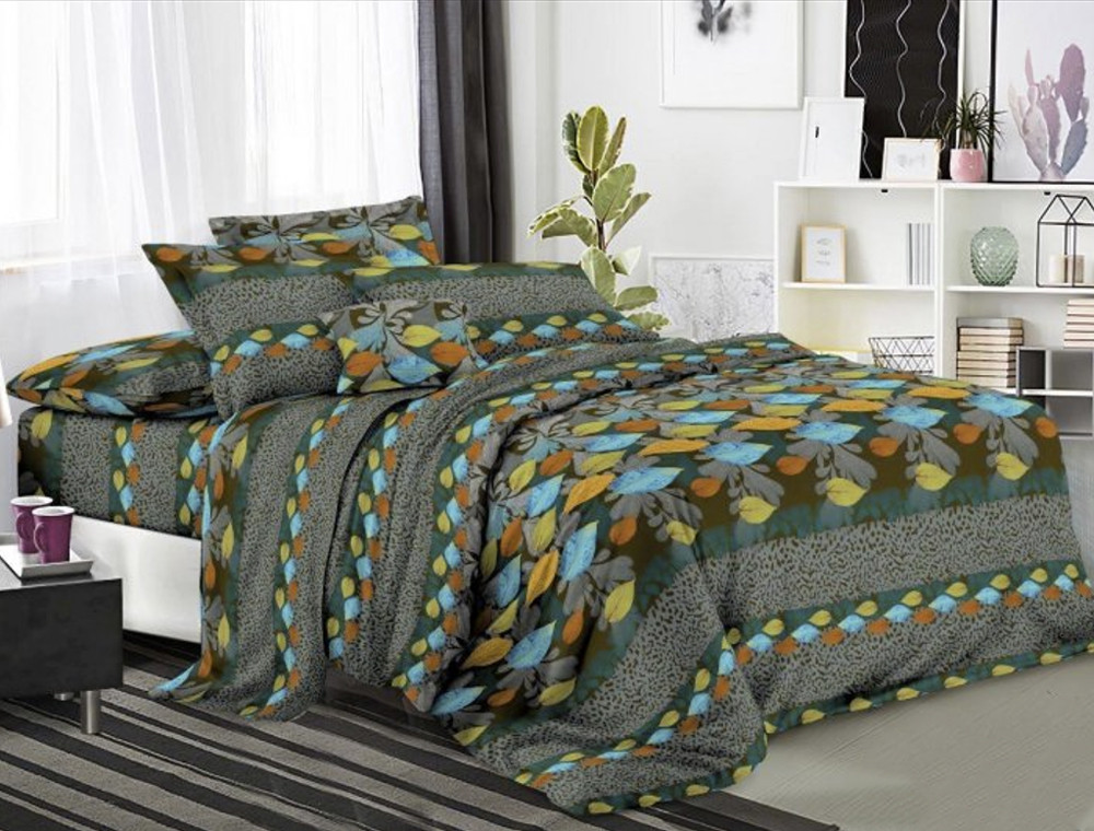 Евро набор постельного белья 200*220 из поликотона №203036 Черешенка™