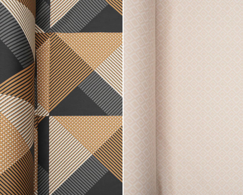 Ткань для постельного белья Сатин S-323 (A+B) - (60м+60м)