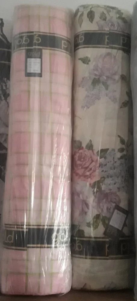 Тканина для постільної білизни Бязь "Gold" Lux "Квітковий мікс" GL1491 (A+B) - (50м+50м)