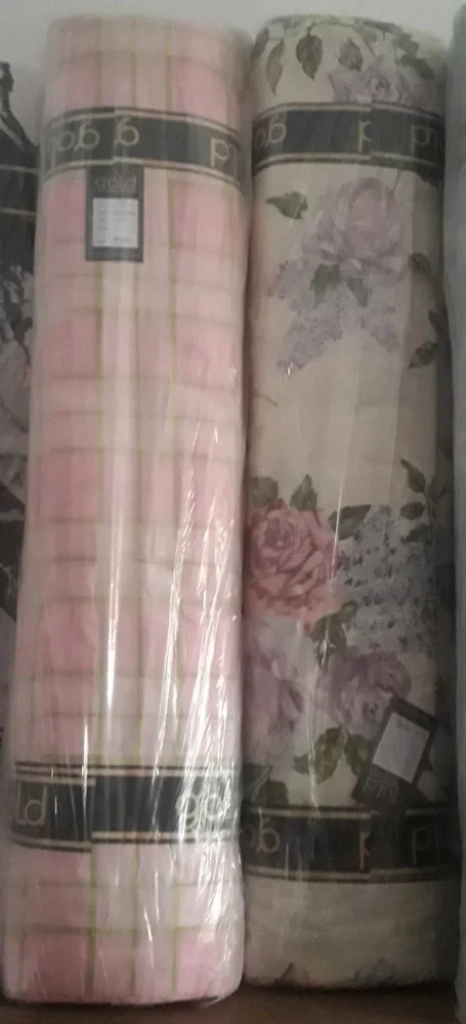 Тканина для постільної білизни Бязь "Gold" Lux "Квітковий мікс" GL1491 (A+B) - (50м+50м)