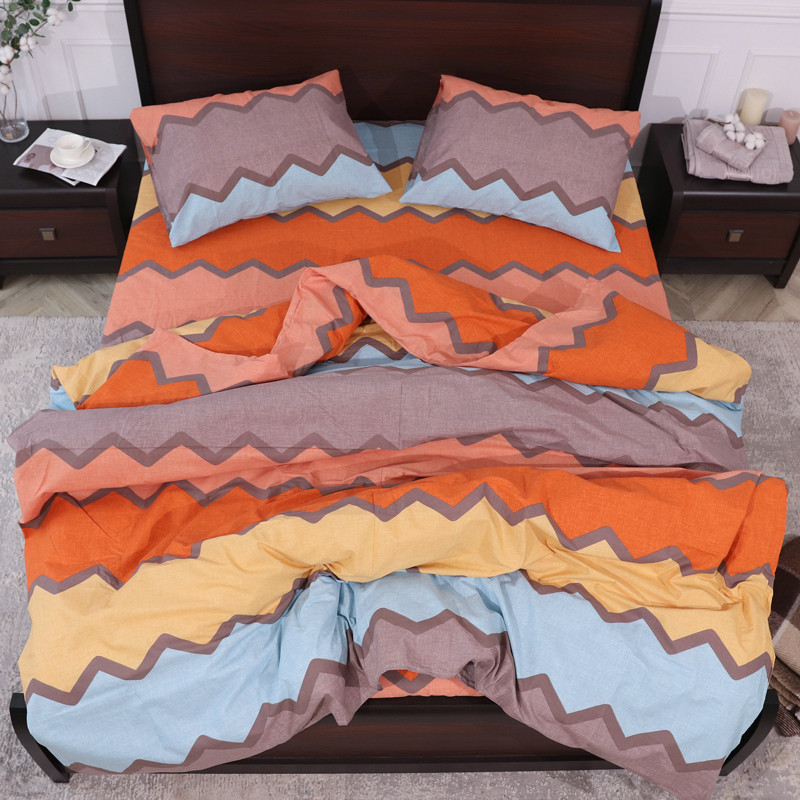 Семейный набор хлопкового постельного белья из Бязи "Gold" №155023 Черешенка™