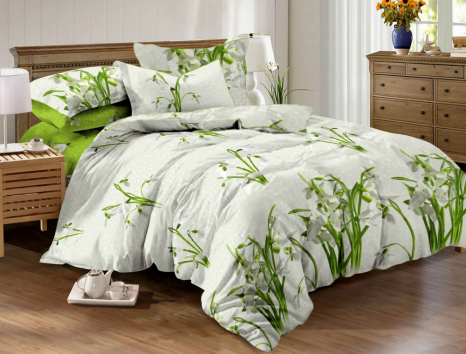 Тканина для постільної білизни Сатин S42-6 (A+B) - (60м+60м)