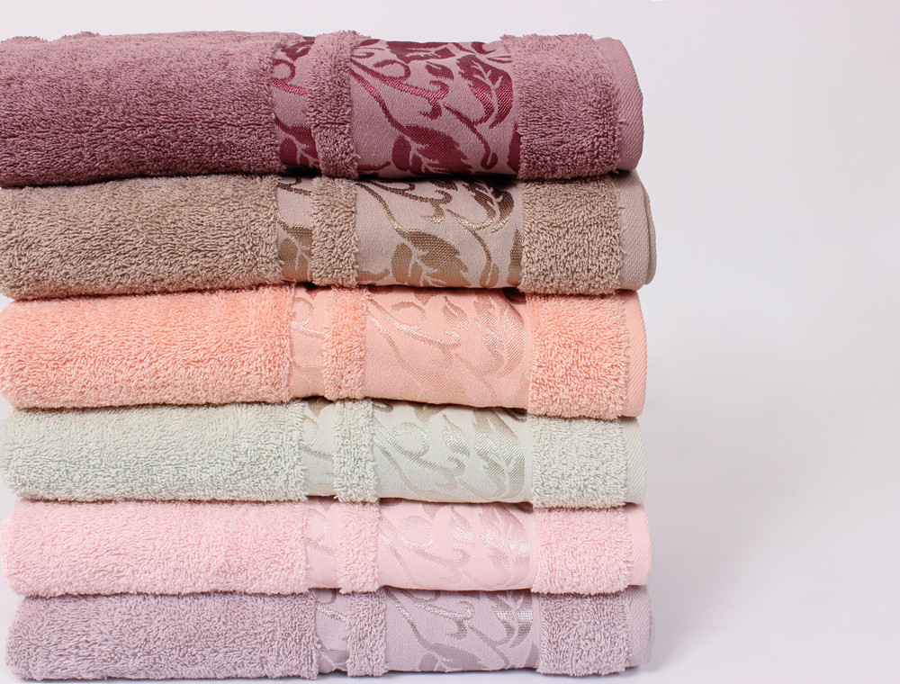 Комплект махрових банних рушників CESTEPE YESIM (140*70)