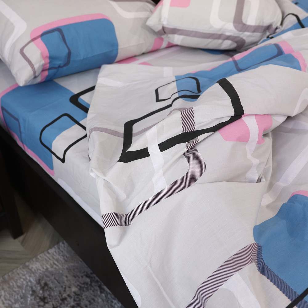 Двоспальний набір постільної білизни 180*220 із Бязі "Gold" №151093 Черешенка™