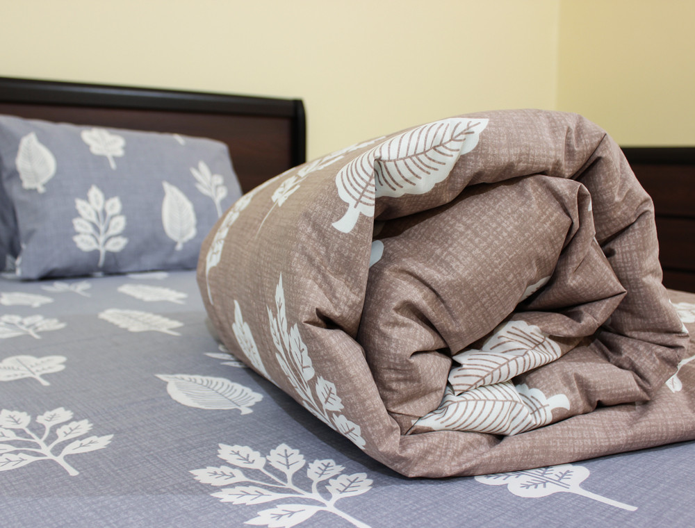 Полуторний набір постільної білизни 150*220 із Ранфорсу №18000AB Черешенка™