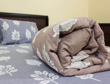 Полуторний набір постільної білизни 150*220 із Ранфорсу №18000AB Черешенка™