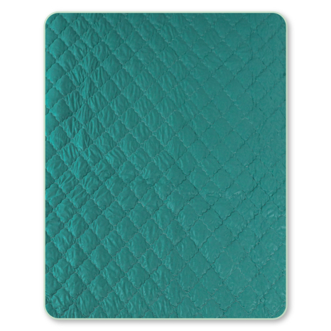 Двуспальное летнее одеяло микрофибра/холлофайбер №41143