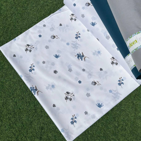 Тканина для постільної білизни Ранфорс R-11-44blue (30м)