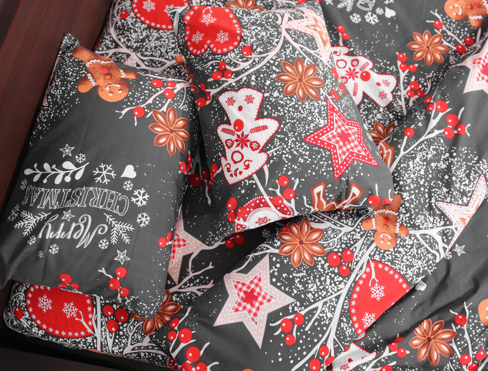 Евро макси набор постельного белья 200*220 из Бязи "Gold" №157972 Черешенка™