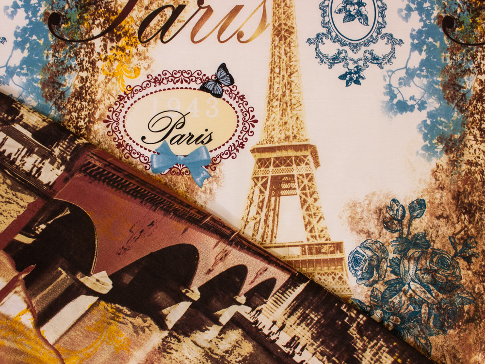 Полуторный набор постельного белья 150*220 из Бязи "Gold" №15859 Черешенка™