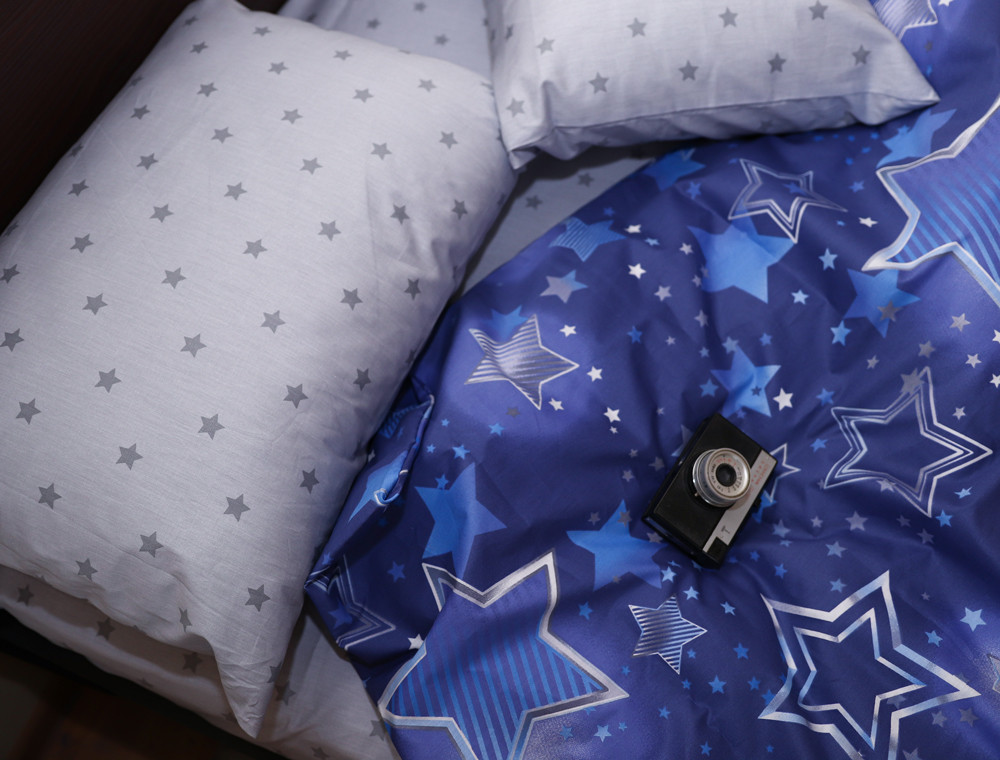 Сімейний набір постільної білизни із Сатину №009AB Черешенка™