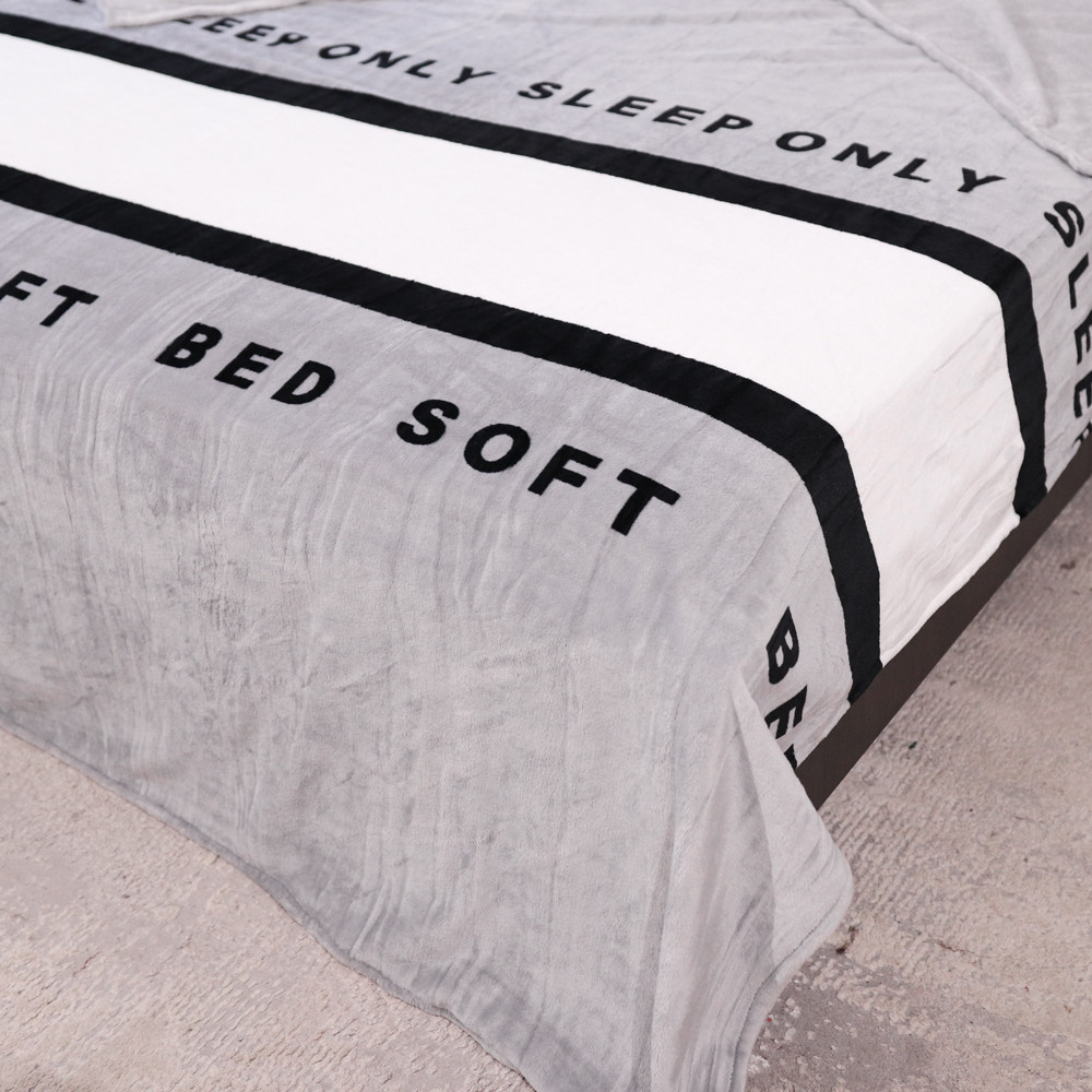 Полуторний флісовий плед №33010