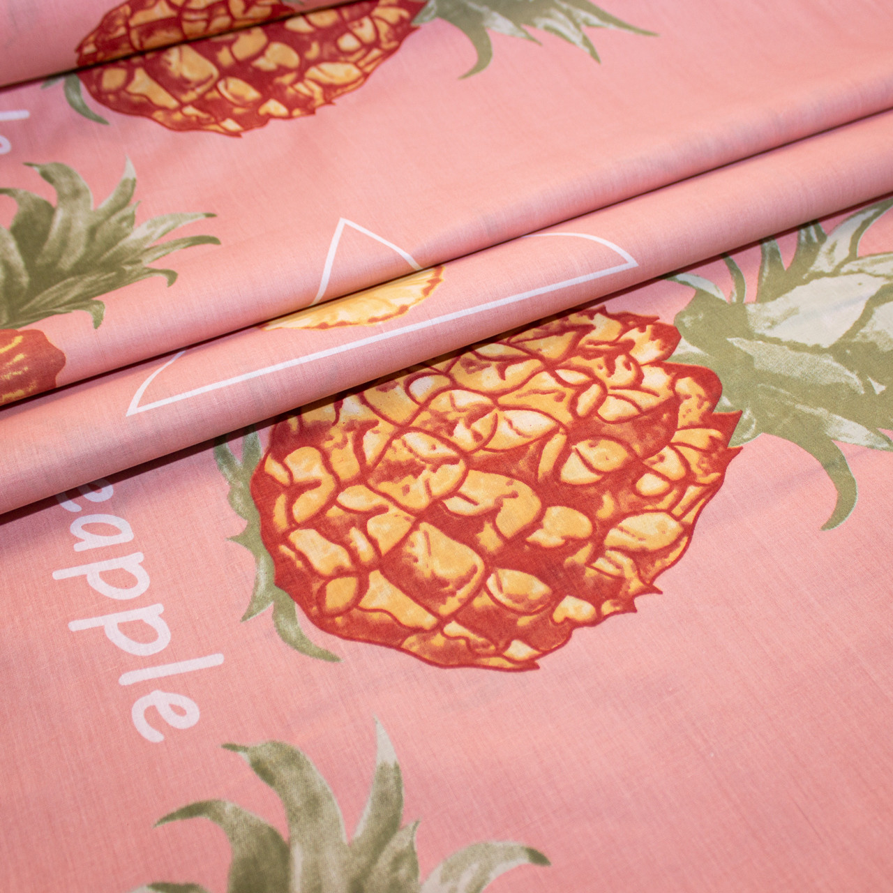 Тканина для постільної білизни Бязь "Gold" Lux "Солодкий ананас" GL4036