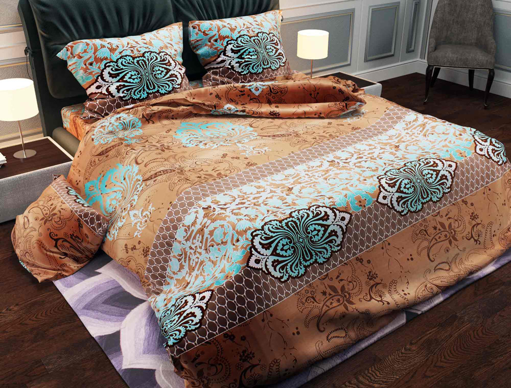 Ткань для постельного белья Бязь "Gold" Lux GL676