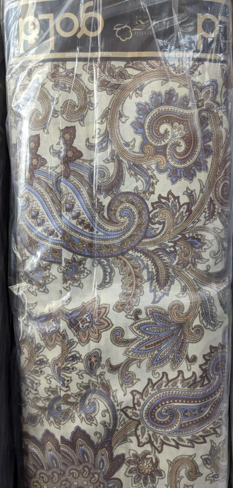 Ткань для постельного белья Бязь "Gold" Lux GL7100